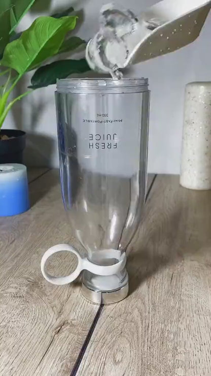 350ML Electric Juicer Blender Mixer USB Rechargeable Machine Household Portable Blender Maker Cup Kitchen Tool Kit